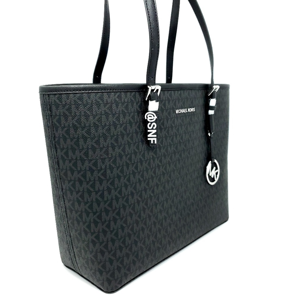 Michael Kors Jet Set Tote Set Black - Picture 3 of 8